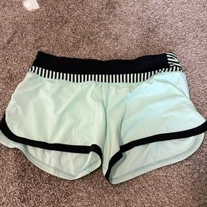 LuLuLemon mint shorts size 10